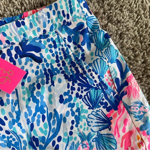 {Lilly Pulitzer} NWT Ocean View Shorts in Sway This Way - Picture 11 of 14